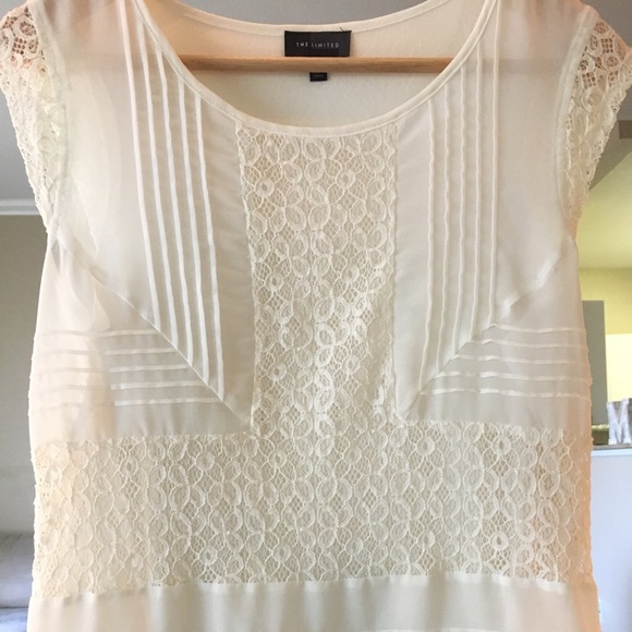 The Limited Tops - Beautiful off white blouse